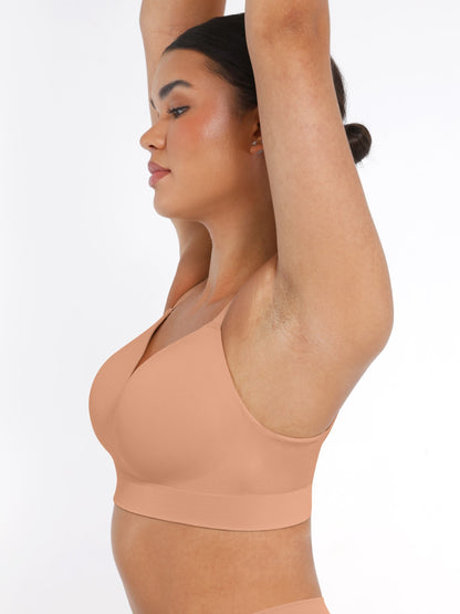 Seamless Wireless Bust Support Bra