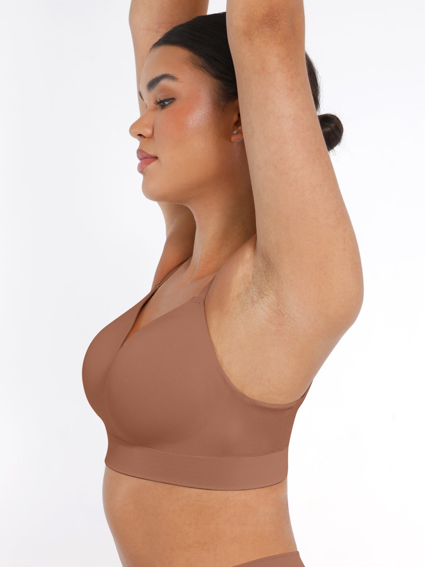 Seamless Wireless Bust Support Bra