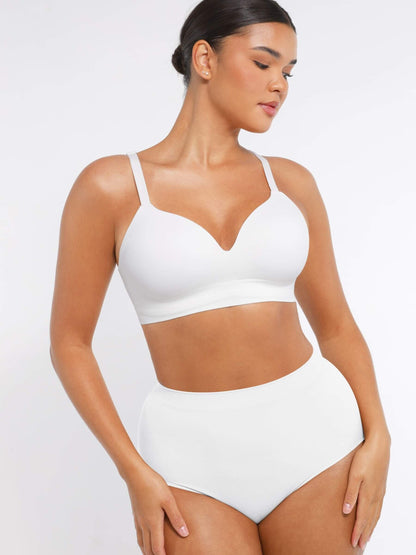 Seamless Wireless Bust Support Bra
